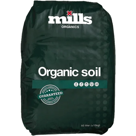 Mills Organic Soil substrate bag